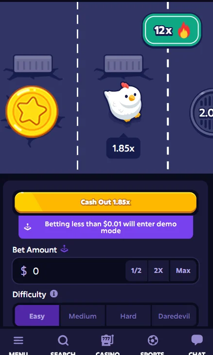 Mission Uncrossable Mobile Casino